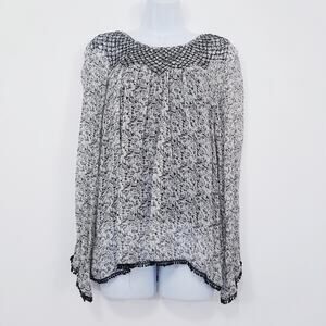 Love Sam Keyhole Long sleeves Blouse